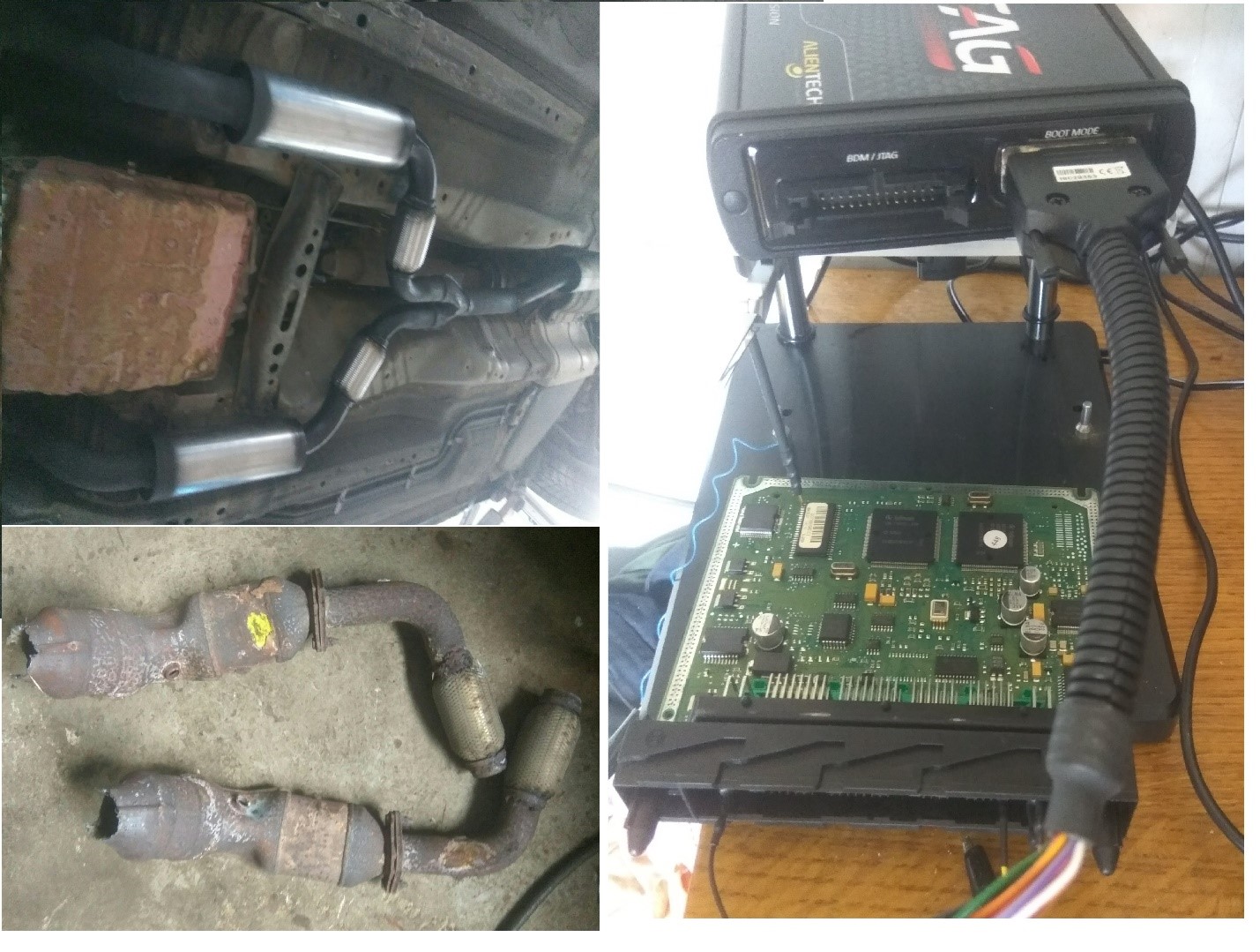 Замена катализатора