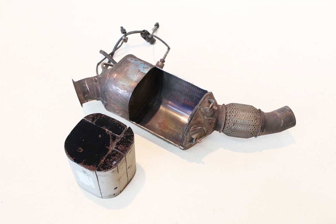 Сажевый фильтр засорен